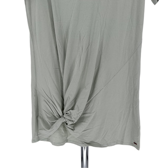 N:Philanthropy Leonardo Twist Hem Dress Sage size Medium NWT Short Sleeve - Picture 4 of 11
